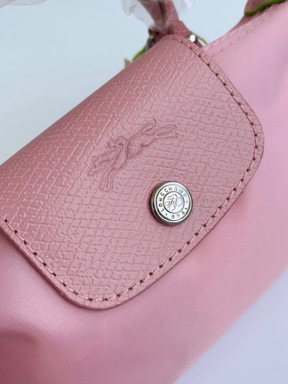 Longchamp Pink Small Le Pliage Crossbody Bag - Picture 6 of 9